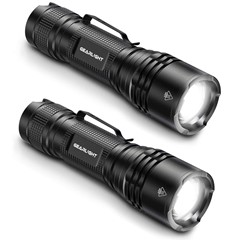 Flashlight, LED Tactical, 2 Pack